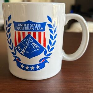 United States Equestrian Team White Mug